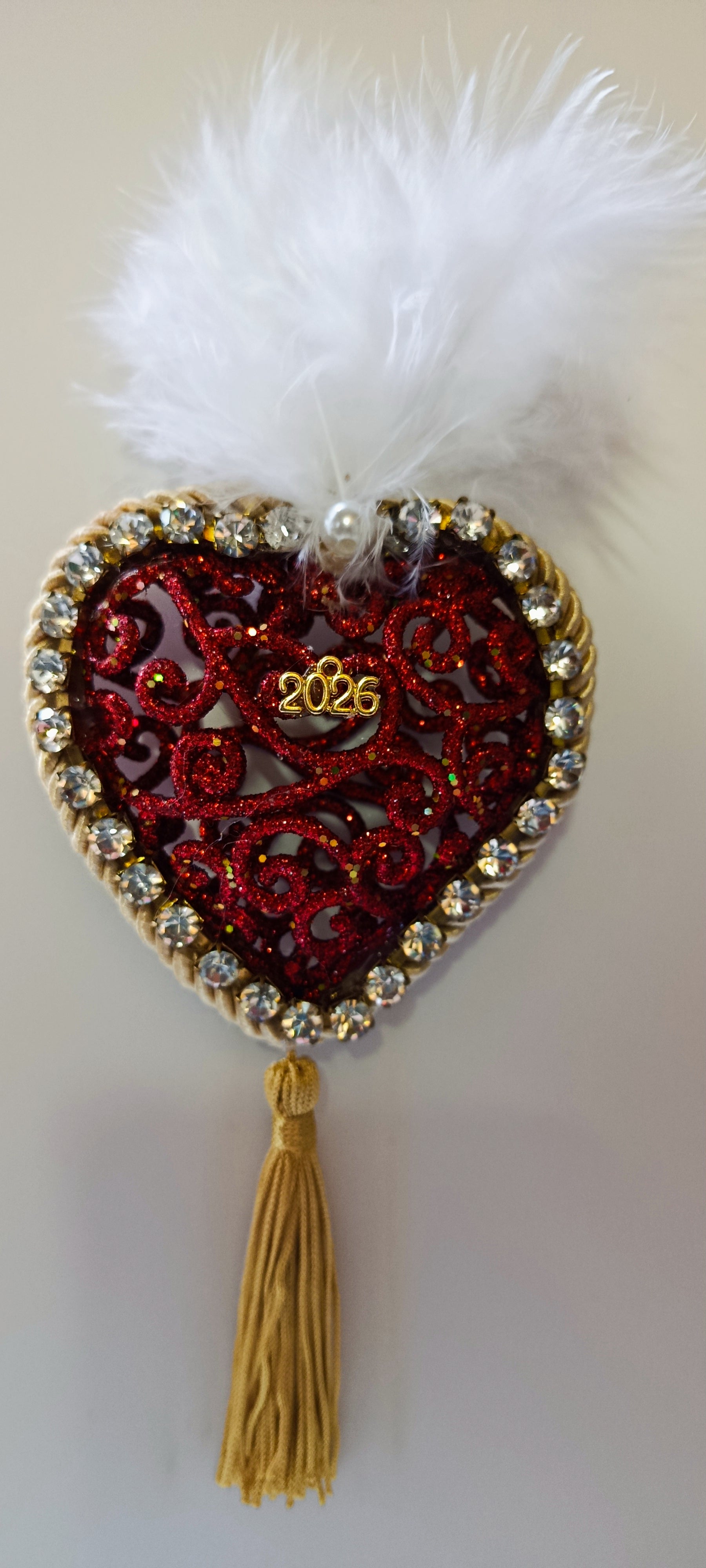 Γούρι 2026-Χριστουγεννιάτικο Στολίδι Red Heart #003