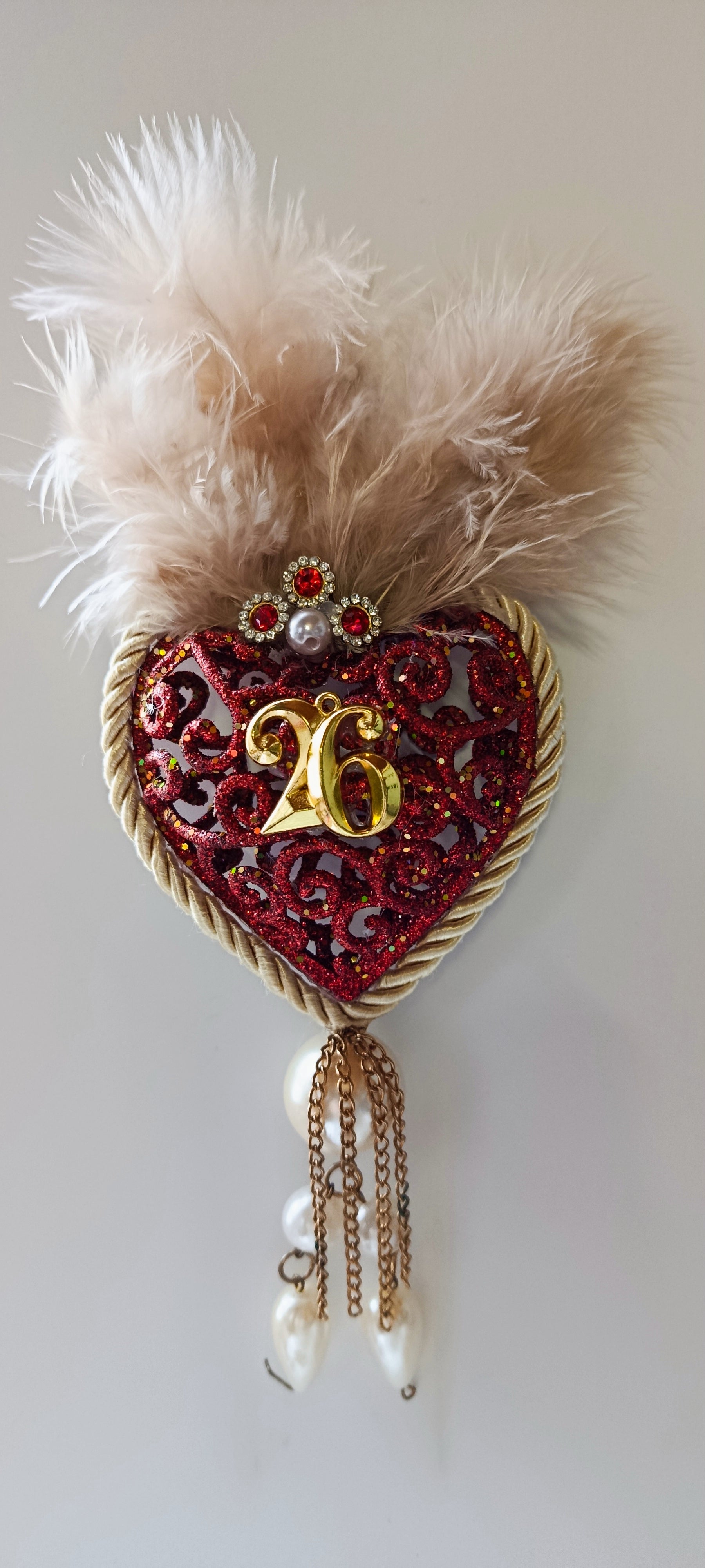 Γούρι 2026-Χριστουγεννιάτικο Στολίδι Red Heart #002