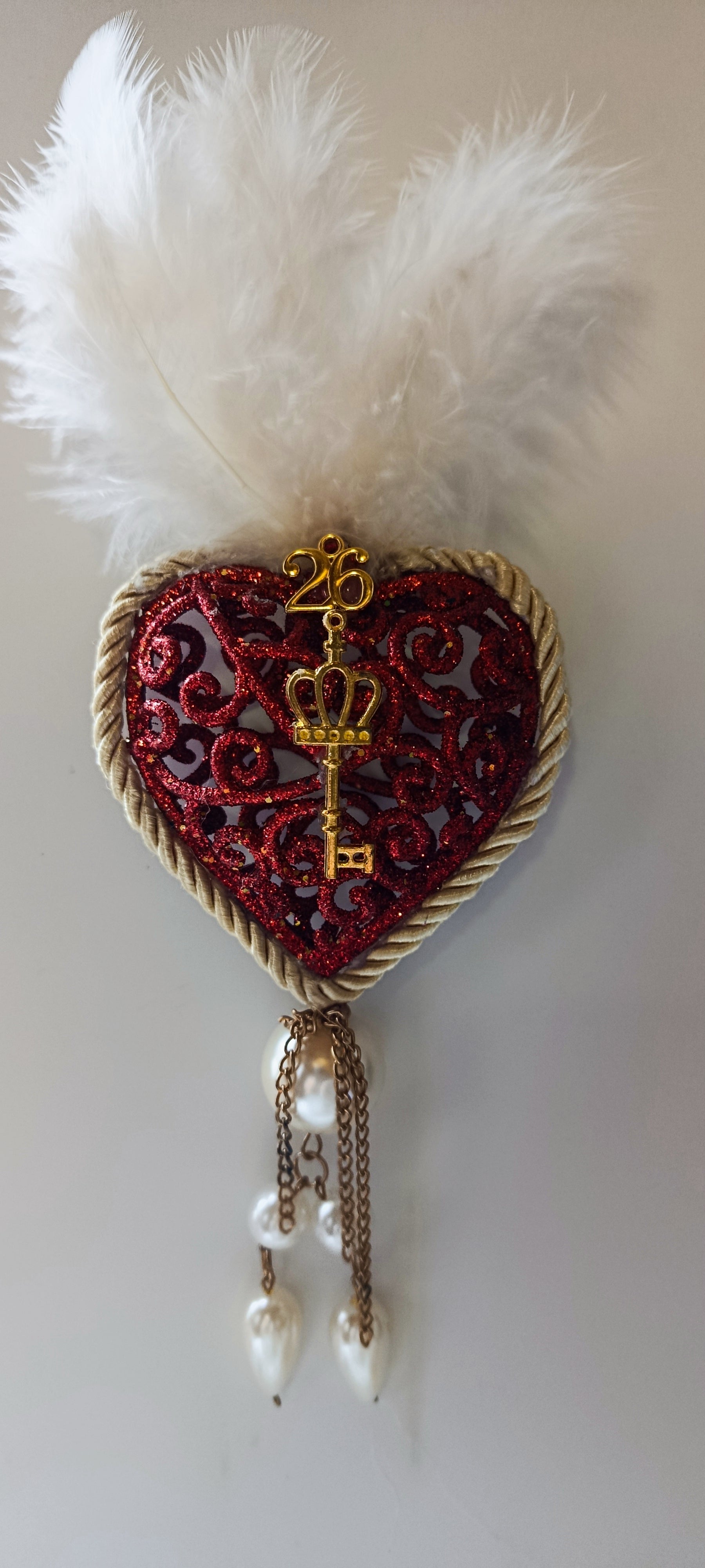 Γούρι 2026-Χριστουγεννιάτικο Στολίδι Red Heart #004