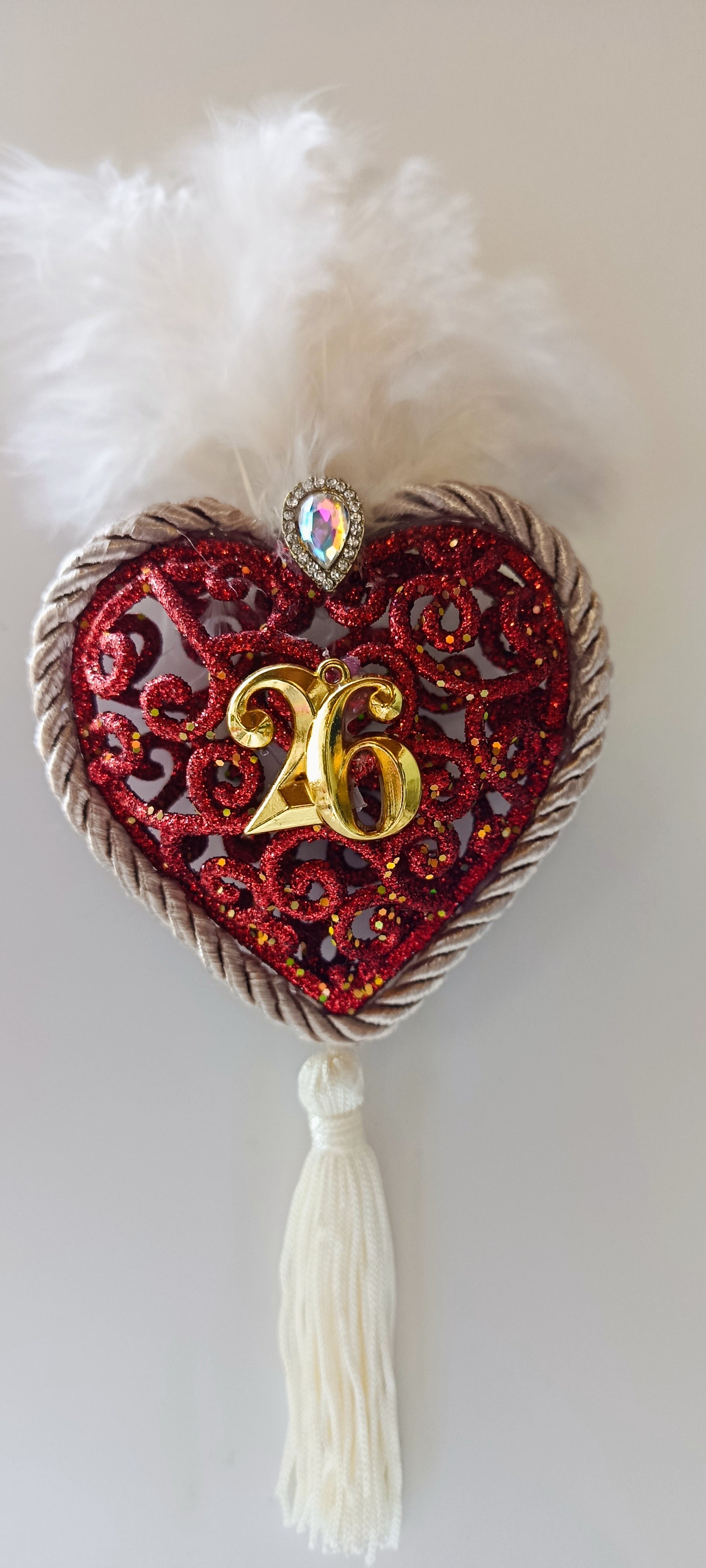 Γούρι 2026-Χριστουγεννιάτικο Στολίδι Red Heart #005