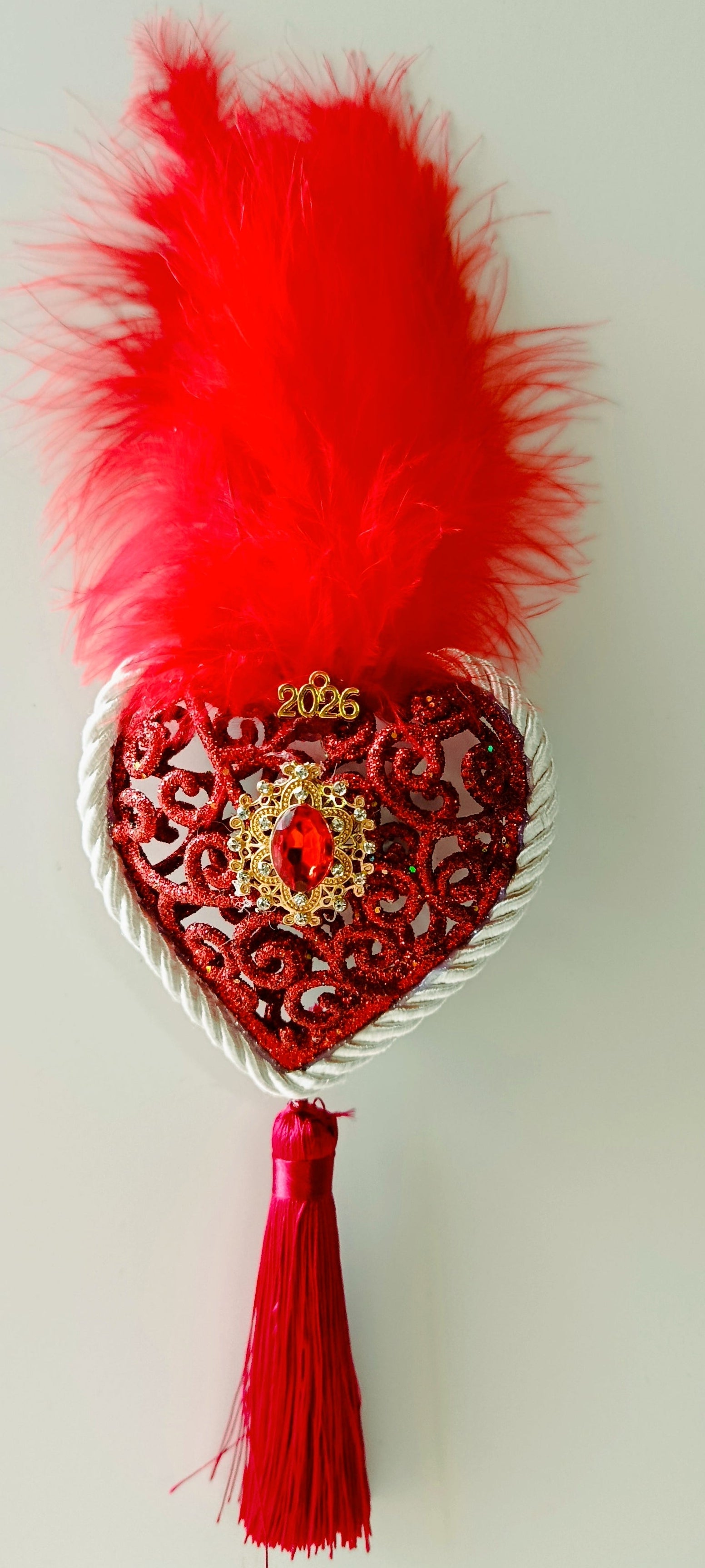 Γούρι 2026-Χριστουγεννιάτικο Στολίδι Red Heart #006